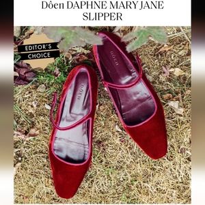 Doen Daphne Velvet flats